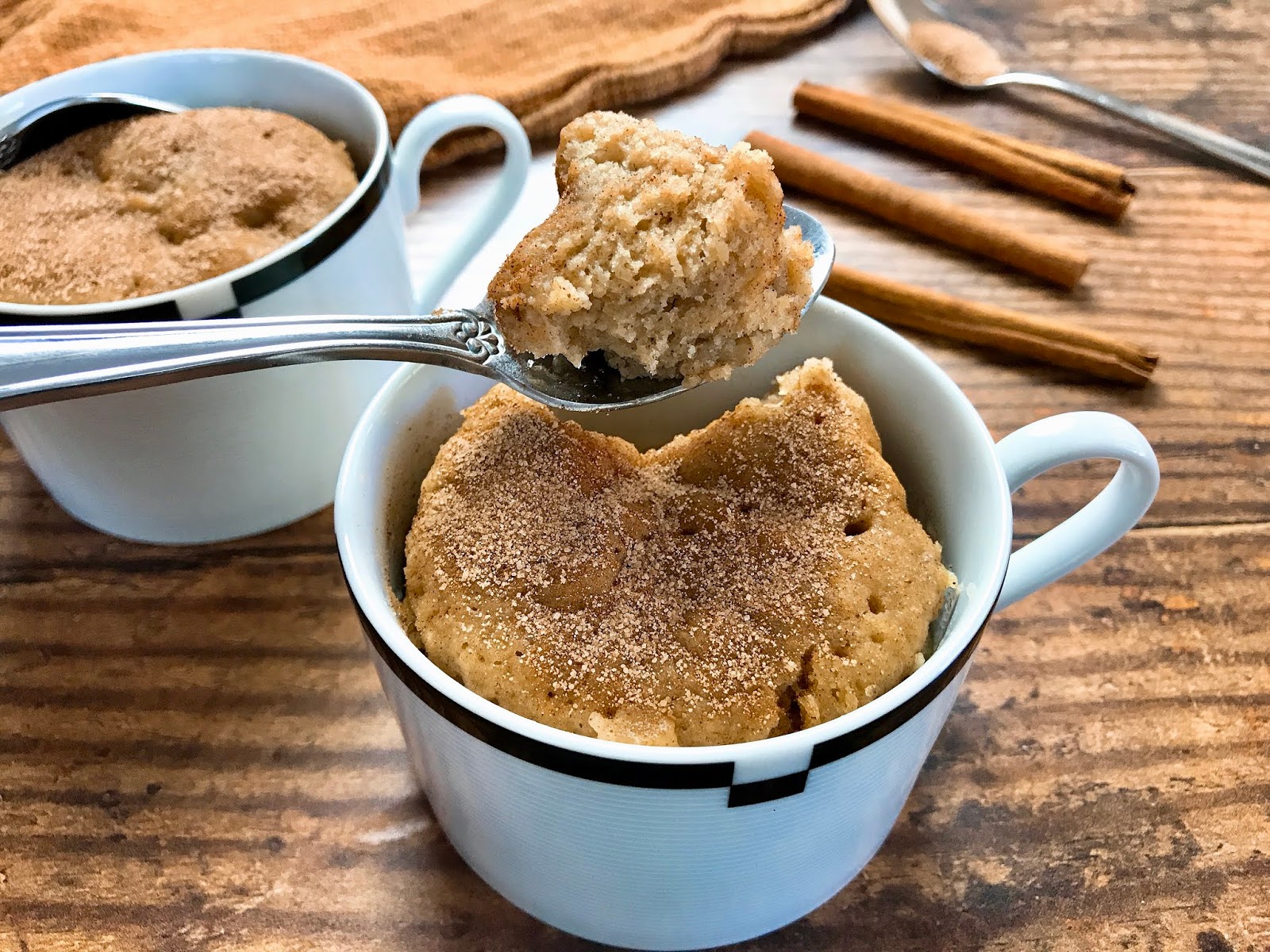 Apple Cinnamon Coffee (Mug) Cake