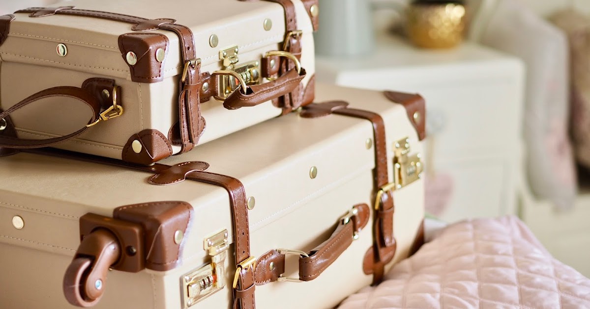 My new trunk luggage | The dainty dress diaries