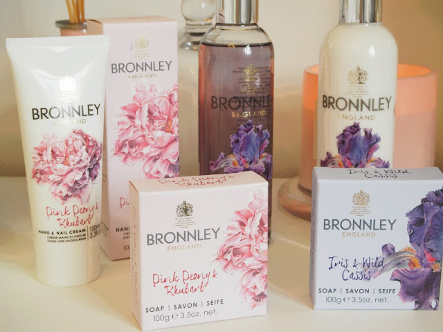 Bronnley Pink Peony & Rhubarb - Iris & Wild Cassis