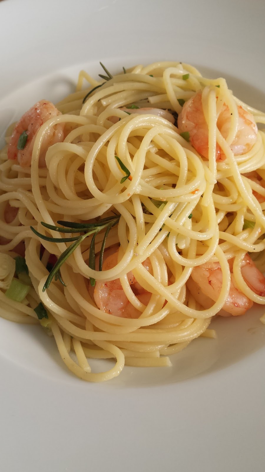 Spaghetti mit Garnelen | Eleonores Leckereien