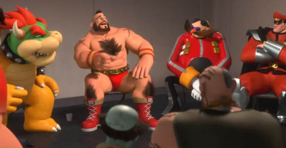 The Villains at their support group meeting in Wreck-It Ralph animatedfilmreviews.filminspector.com