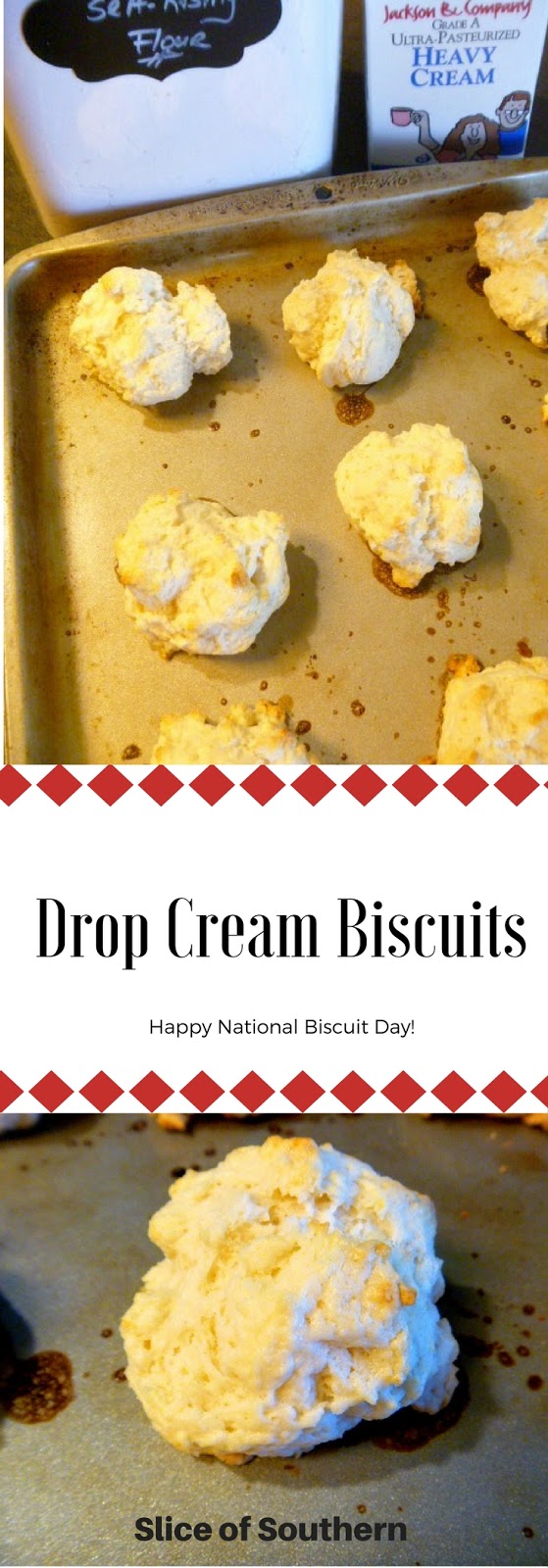 Slice of Southern Drop Cream Biscuits