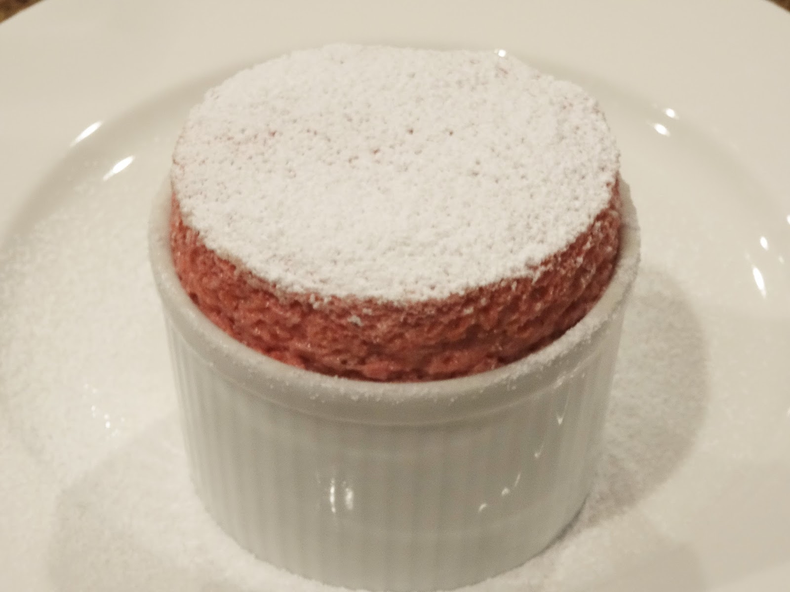 Bon Appétit...an American Test Kitchen Test 208 Strawberry Souffles with Strawberry Sauce