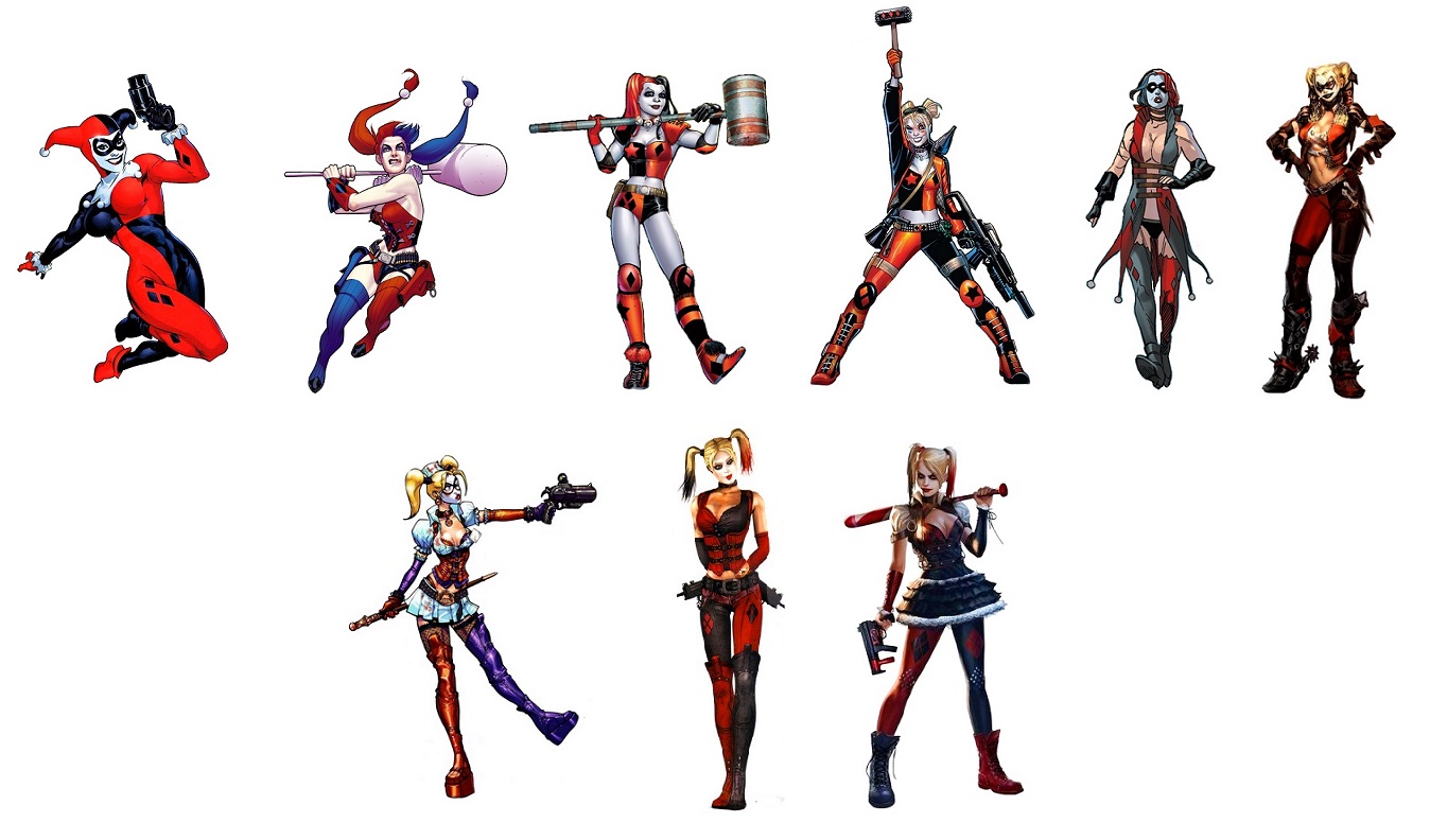 The Comic Book Hero Harley Quinn Costume History the-comic-book-hero-harley-quinn-costume-history