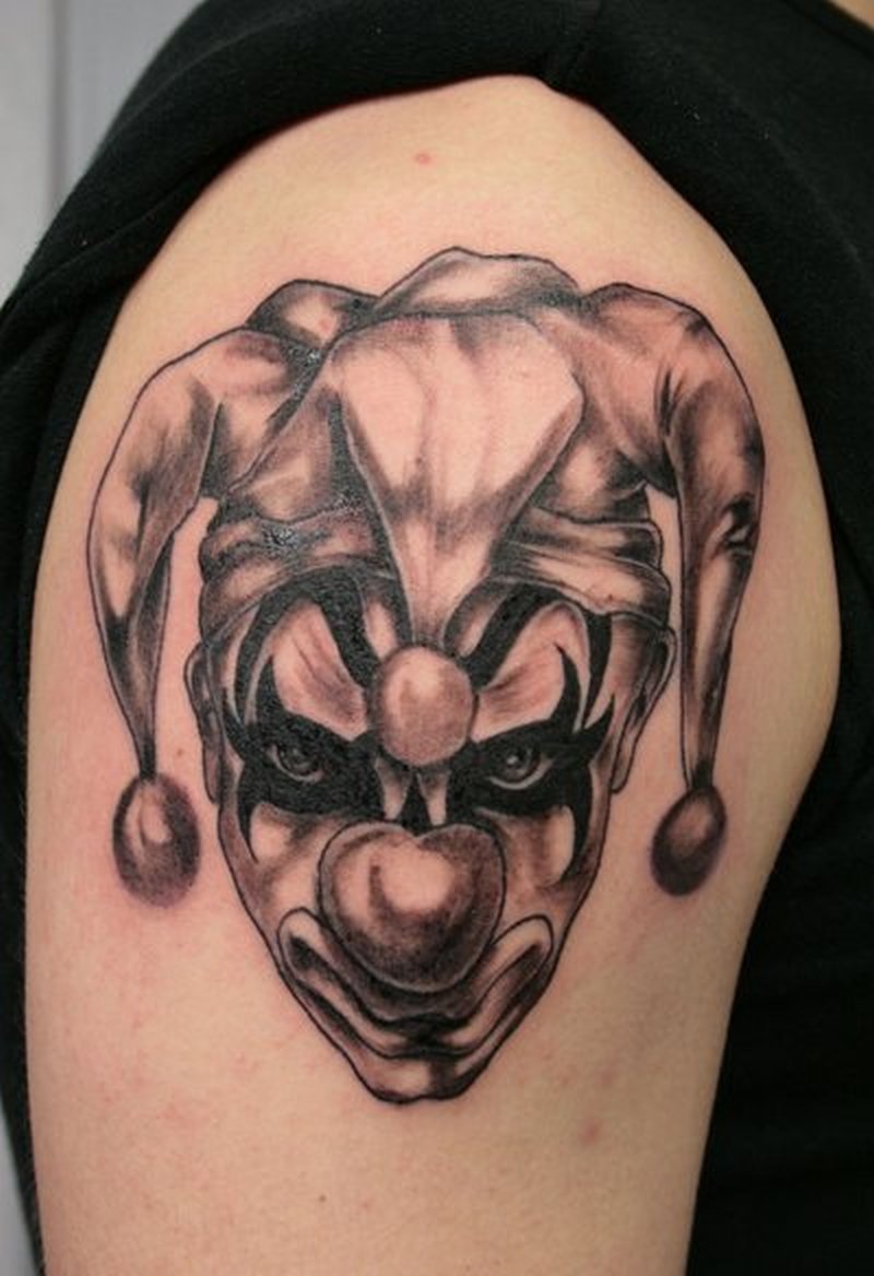  Gambar  Kumpulan Gambar  Tato  Joker Keren  Wajah di Rebanas 