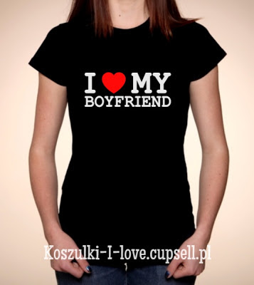 koszulka i love my boyfriend