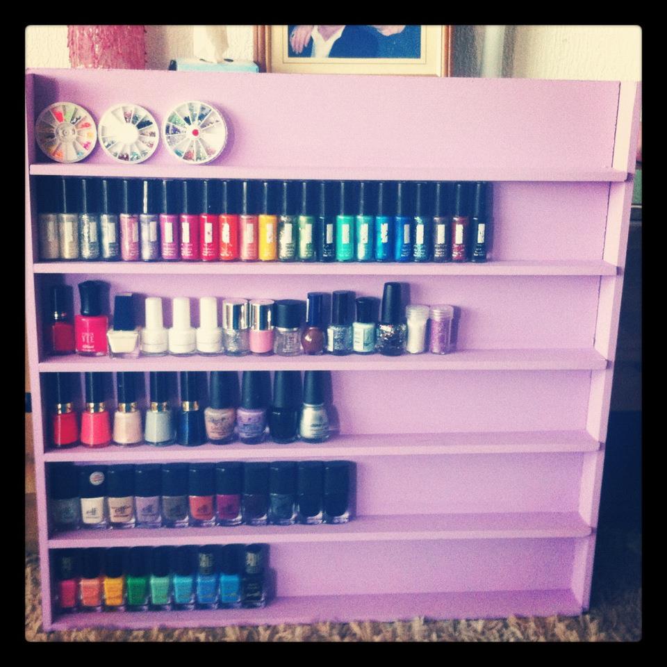 Art For Nails DIY Nail Varnish Stand...