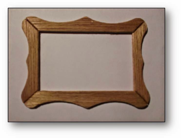 unoesadoce: Tutorial marco para cuadros / Picture frame tutorial