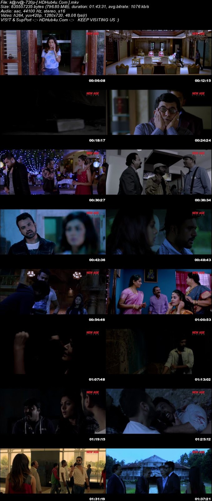 Karva 2017 Hindi Dubbed 720p HDRip 800Mb Download