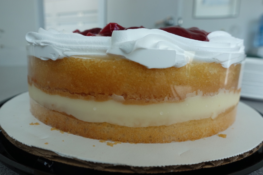 Cake Hour Cackle Strawberry Boston Cream Pie and the Death Penalty