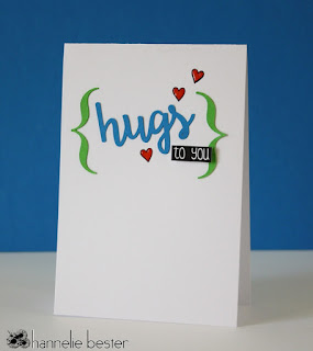 hugs to you card