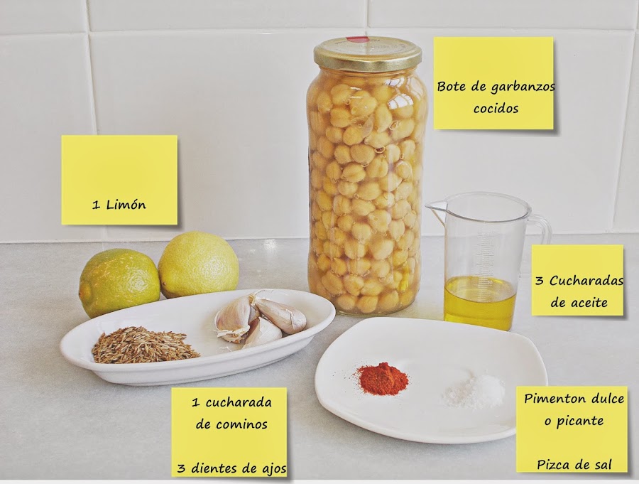 Receta-cocina-hummus-garbanzos-ingredientes