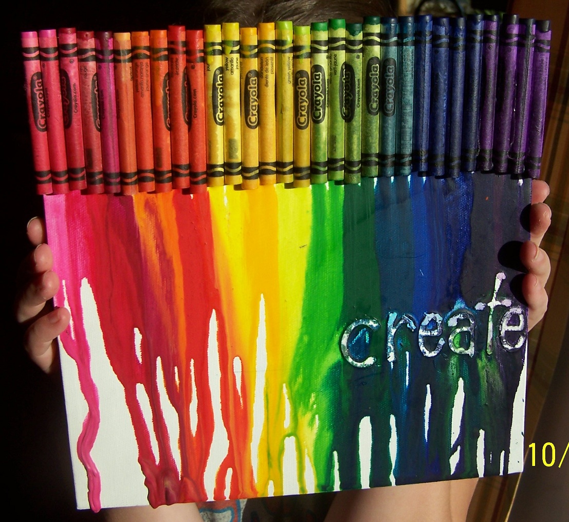 Live from the Pit Crayon Art