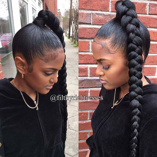 31 Bubble Ponytail Hairstyles With Weave To Wear This Year These will usually get overlooked especially once it comes to hairstyles for special occa 31 Bubble Ponytail Hairstyles With Weave To Wear This Year