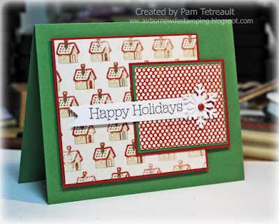 airbornewife happy holidays christmas stampin up my minds eye ccc12