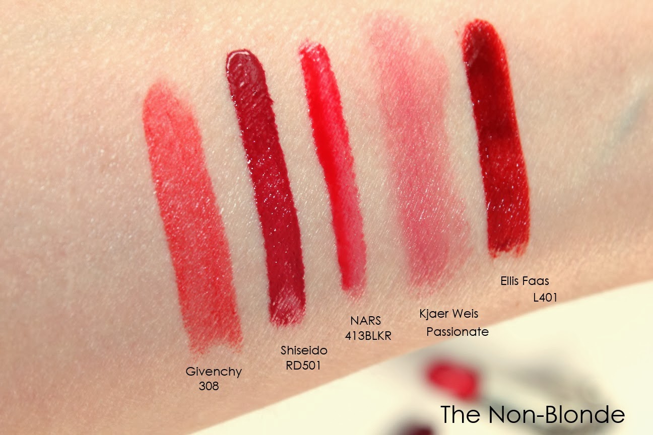 My Current Top 10 Red Lipsticks The NonBlonde