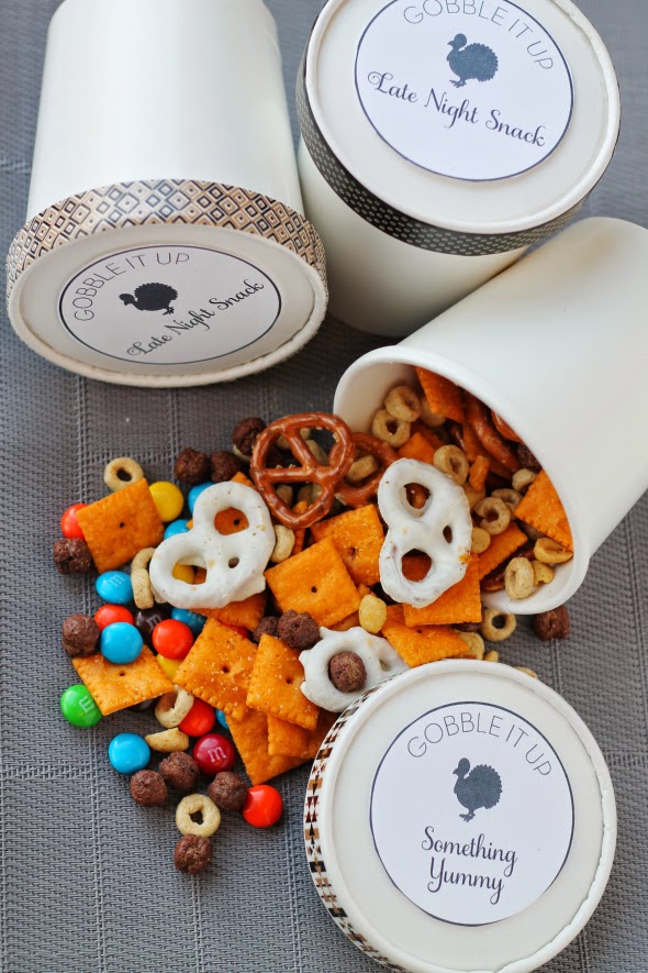 Crowd Pleasing Snack Mix - makes a HUGE batch