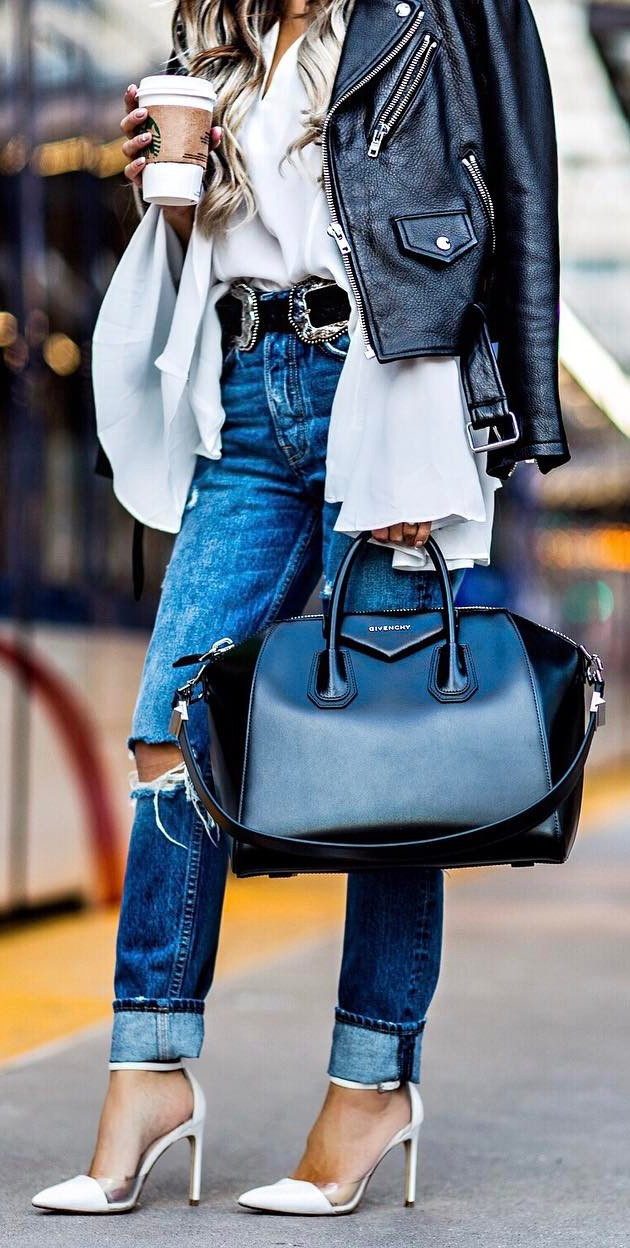 heels on street style store