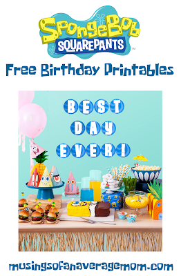 Musings of an Average Mom: Spongebob