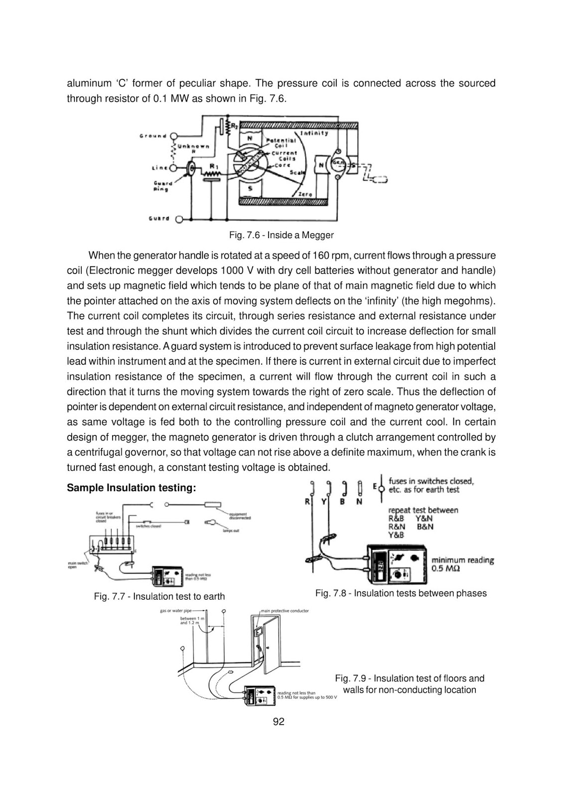 BASIC ELECTRICAL MEASURING INSTRUMENTS AND TESTING