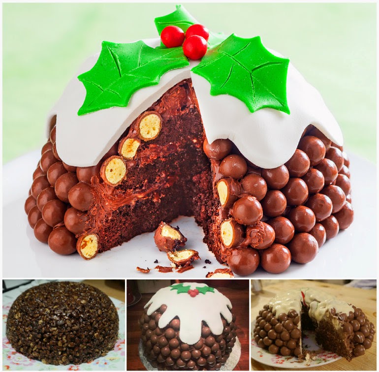Ideas & Products Malteser Christmas Pudding