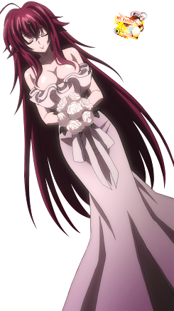 High School DxD - Rias Gremory Render 76 v2