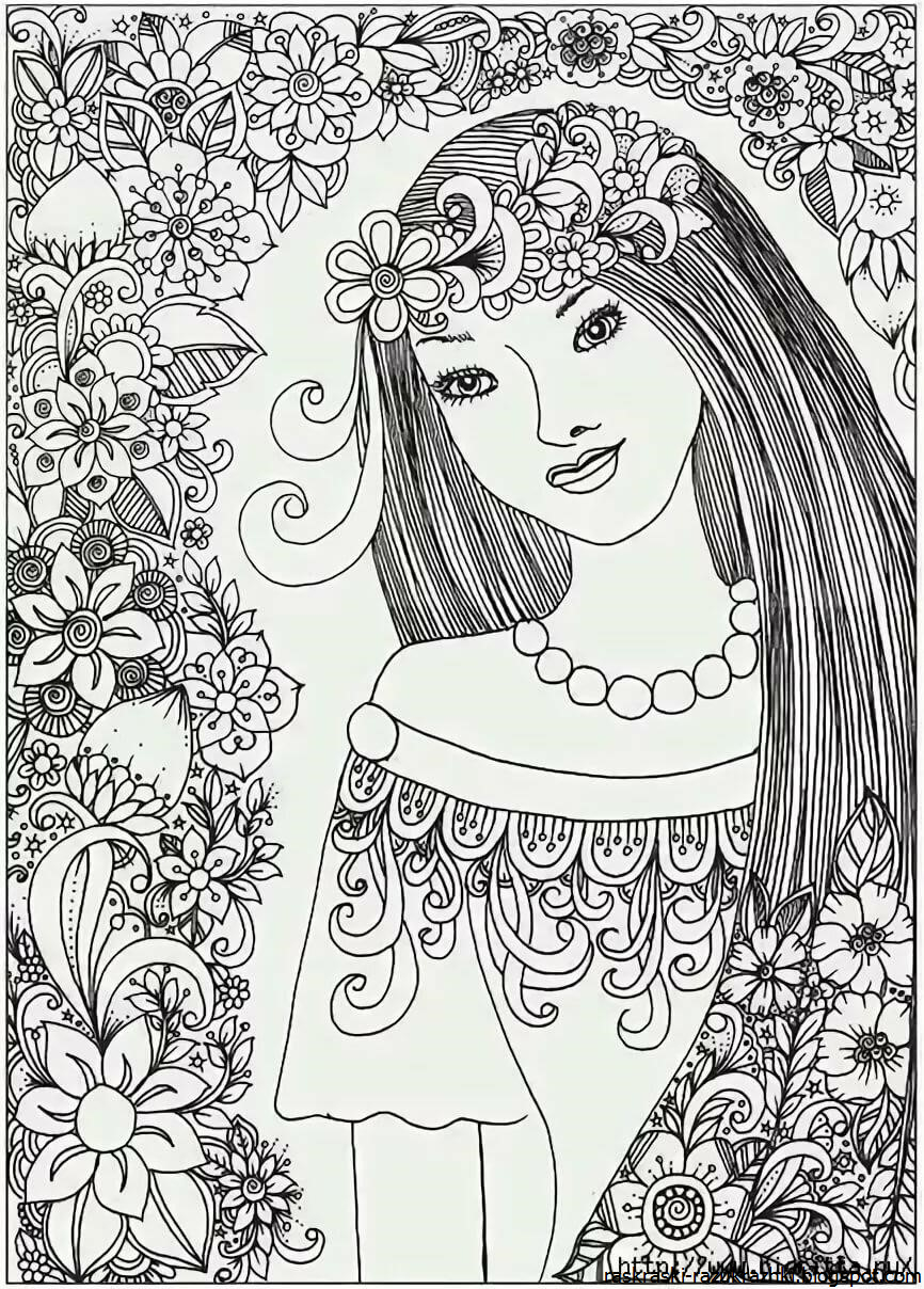 Красивые Раскраски 12 Лет