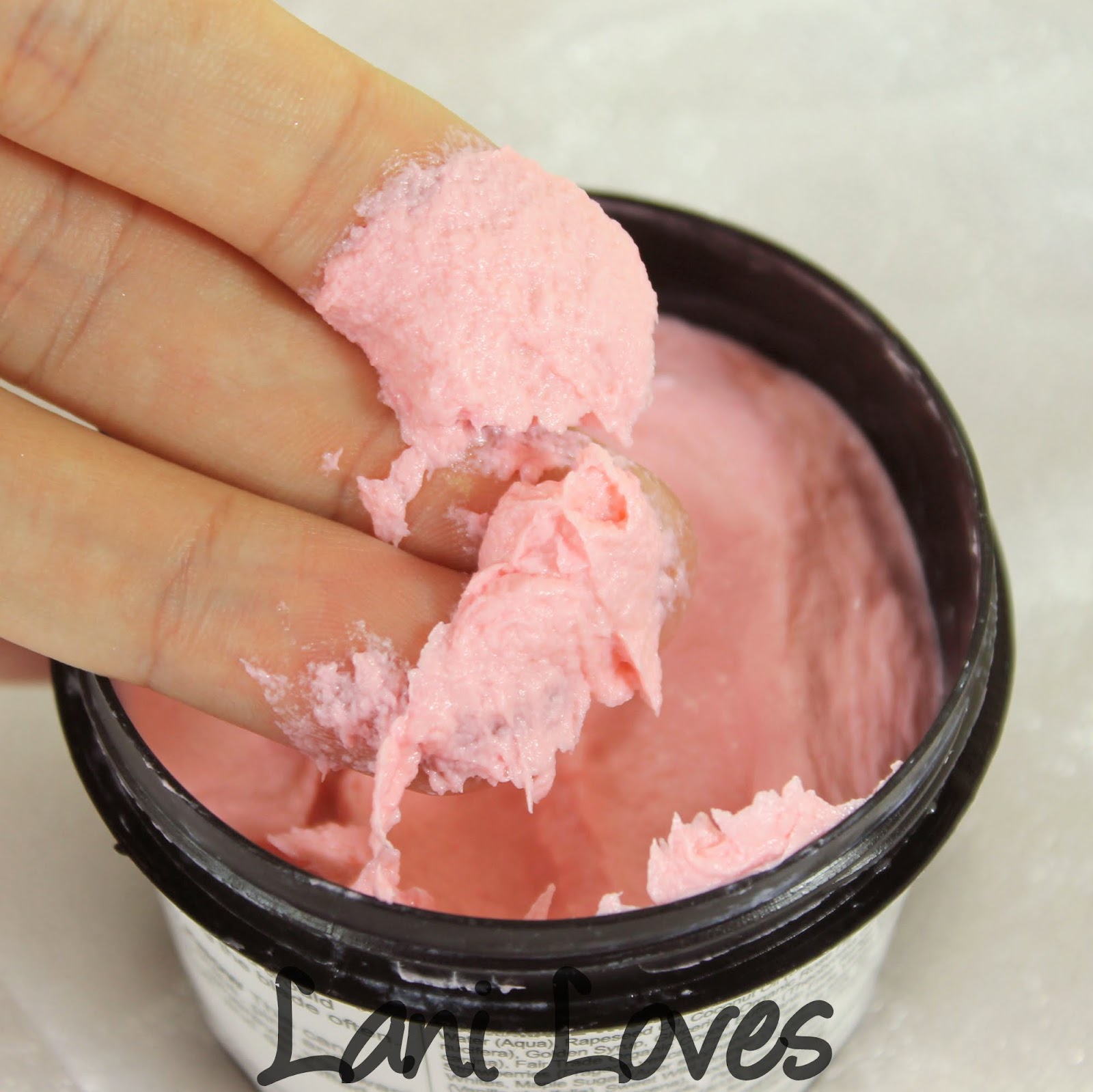 LUSH D'Fluff Strawberry Shaving Soap Review & Giveaway!