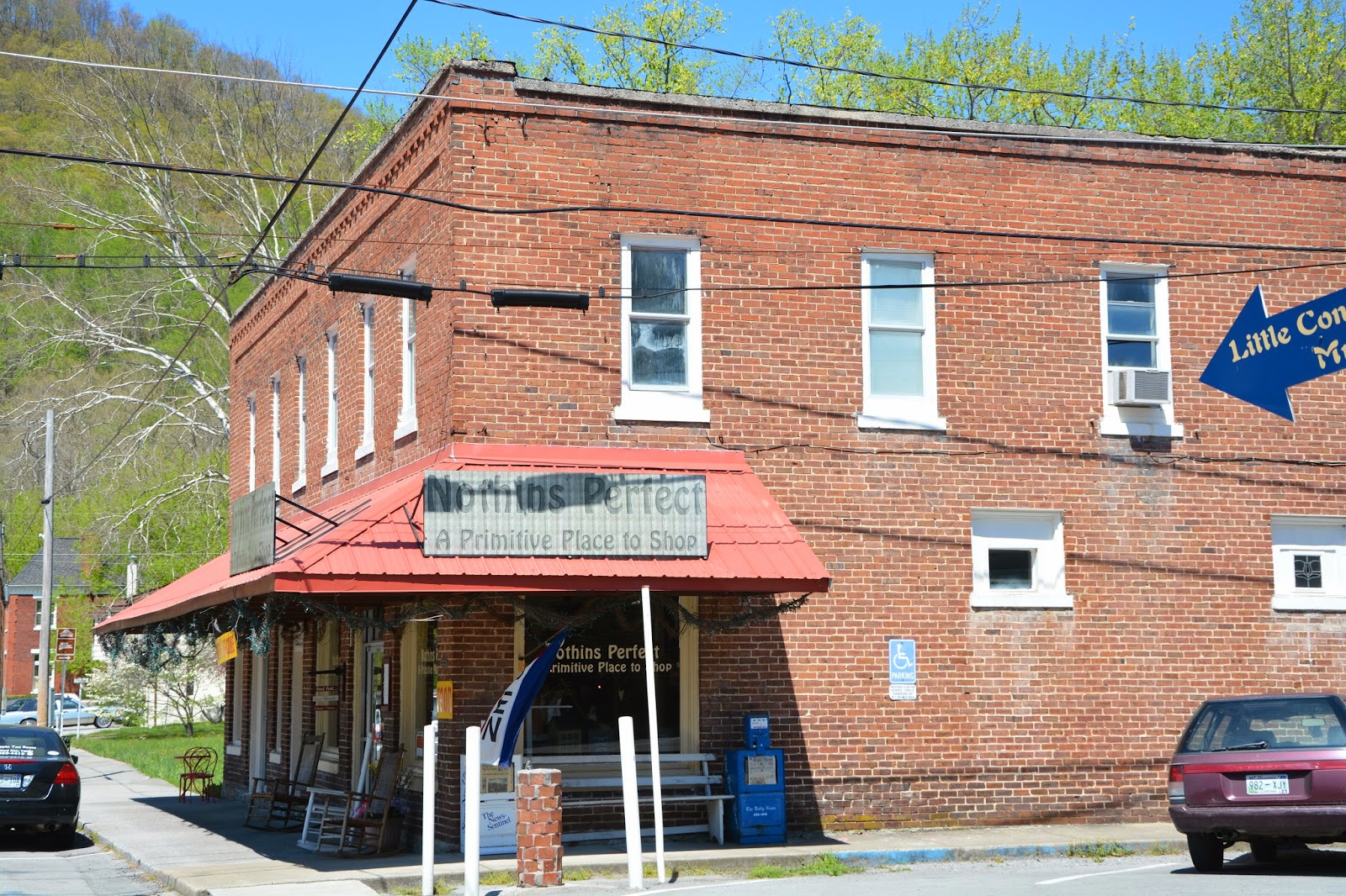 Standing Alone on the Downtown in Cumberland Gap