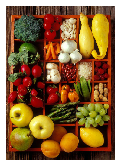 Alimentación: 5 raciones de frutas y verduras al día