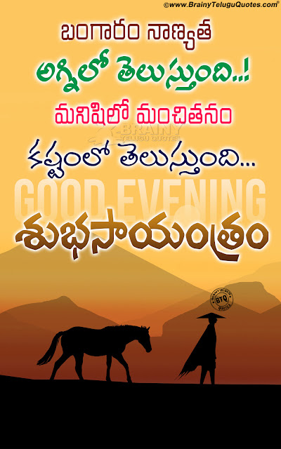 Good Evening Telugu Quotes Hd Wallpapers In Telugu