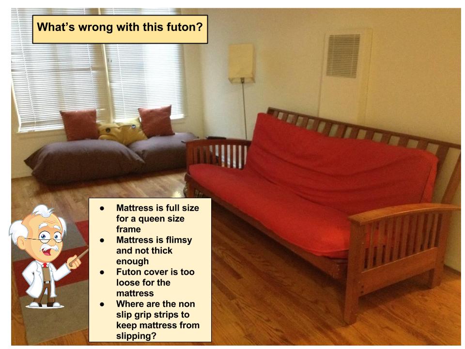 Dr. Futonberg's Product Futons & Sofa Beds How to Make Your Futon Look