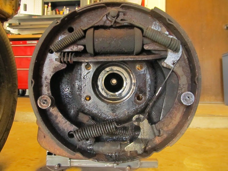 Ford Inch Rear End Drum Brake Diagram