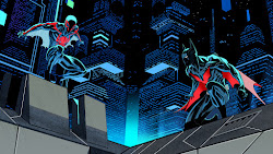 4k batman beyond 2099 spider spiderman ultra uhdpaper