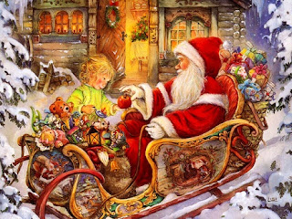 Christmas Paintings Wallpapers Collection