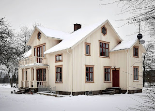Очаровательный старинный дом в Швеции