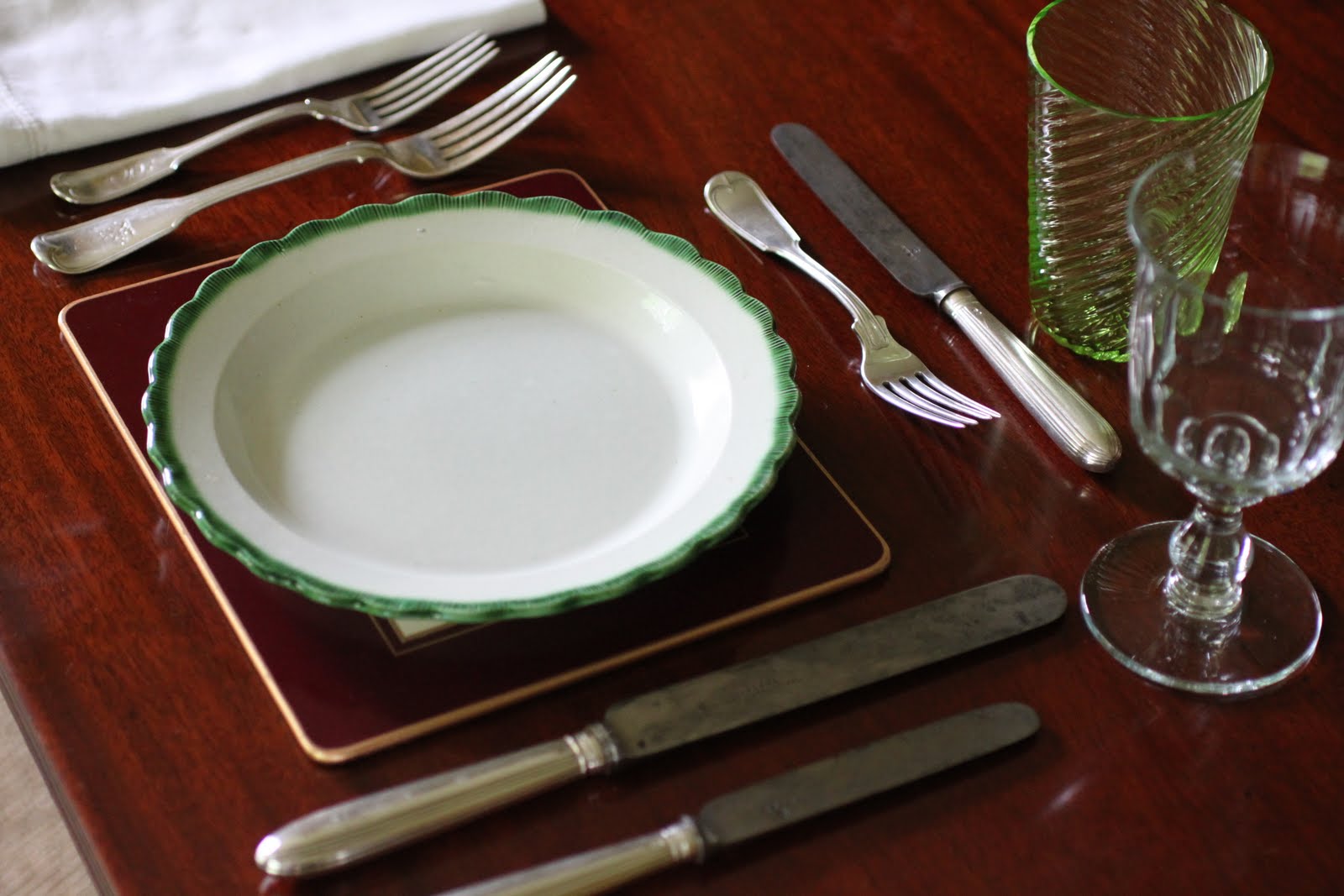 Reggie Darling Please Eat Your Dessert With the Proper Spoon and Fork!