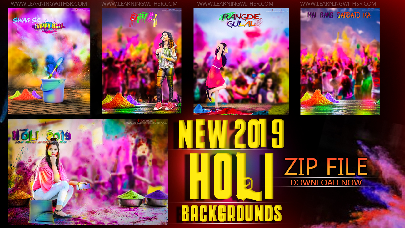 Happy holi cb background 2019,New happy holi cb background with girl, happy  holi girl backgrounds by learningwithsr - LEARNINGWITHSR
