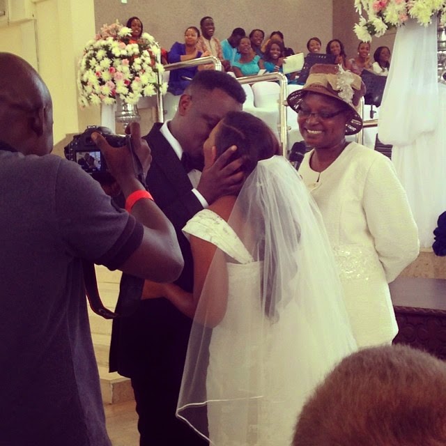 Dr Sid seals the deal with A Kiss on White wedding Day!