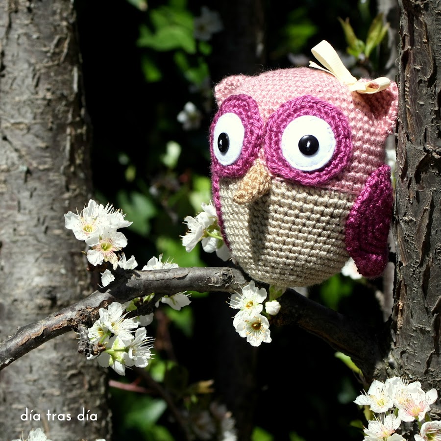 Buho amigurumi