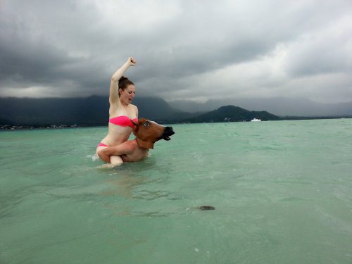 Η τρέλα πάει ... παραλία