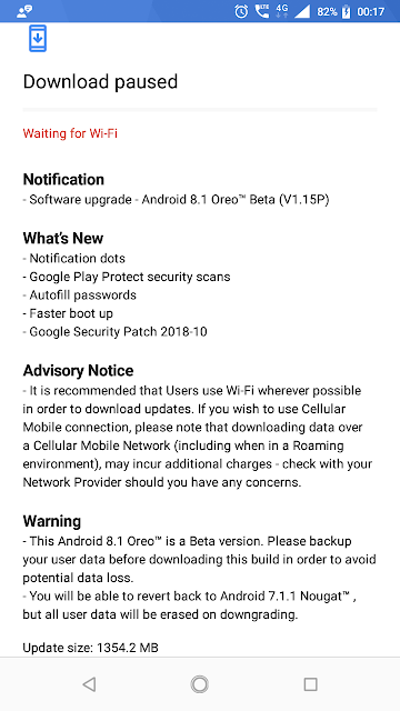 Nokia 2 receiving Android Oreo Beta (V1.15P)
