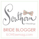 My Southern Wedding Bride Badge!