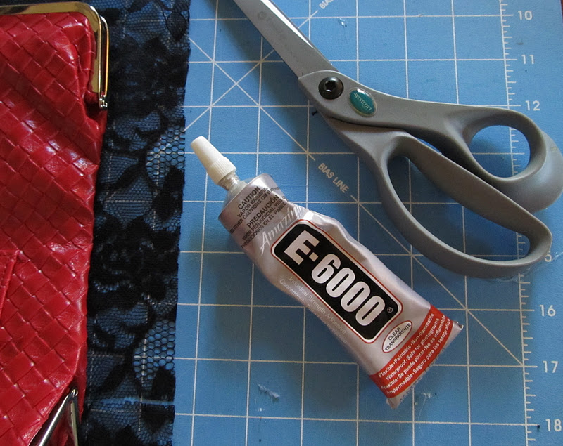 WobiSobi Project ReStyle 52, Lace Clutch, DIY