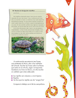 Apoyo Primaria Español 3er grado Bloque 3 lección 1 Práctica social del lenguaje 7, Armar una revista de divulgación científica para niños