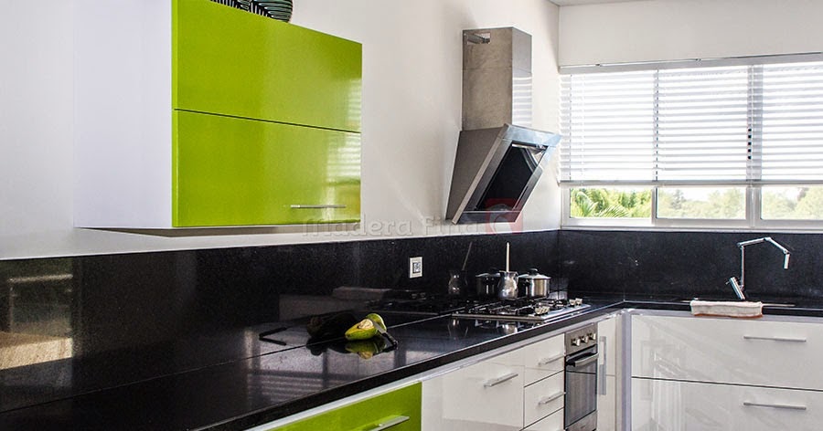 Cocina Integral verde blanco en Pereira Dosquebradas - COCINAS