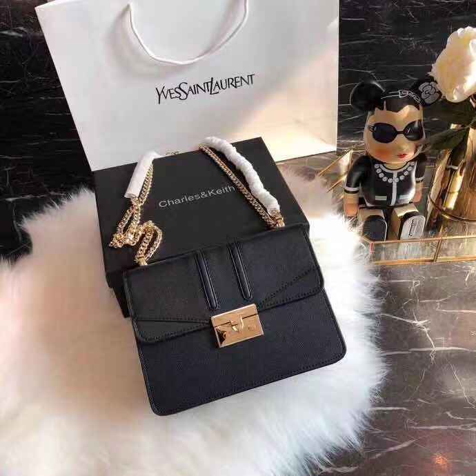 charles and keith box bag