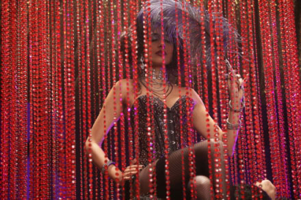 Sarah Jane Dias as cabaret girl in Game