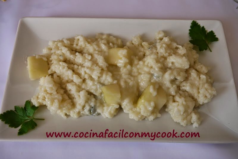 Mis recetas Mycook Risotto con pera y