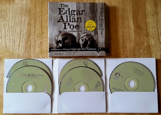 Whoopidooings: Book Review: The Edgar Allan Poe Audio Collection read by Basil Rathbone & Vincent Price
